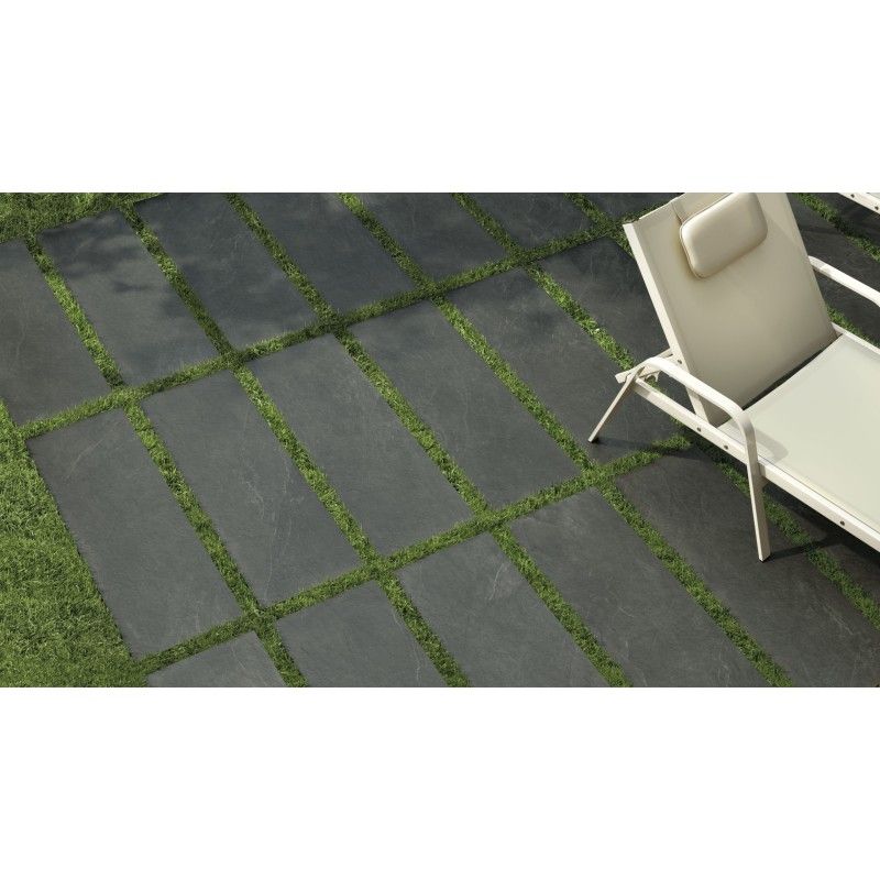 ARDESIA 80X80 ARDESIA GRIGIO RET 20 MM R11 - LA FABBRICA 137060 LA FABBRICA - 1