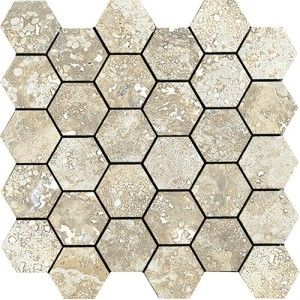 IMPERIAL 28X29 ESAGONA (5X5) NAVONA NATURALE  RETTIFICATO  - LA FABBRICA 155323 LA FABBRICA - 1