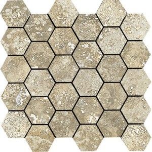 IMPERIAL 28X29 ESAGONA (5X5) TIVOLI NATURALE  RETTIFICATO  - LA FABBRICA 155324 LA FABBRICA - 1