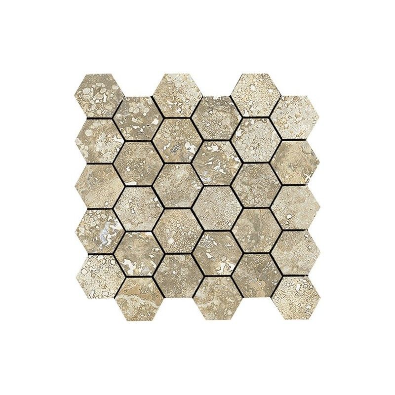 IMPERIAL 28X29 ESAGONA (5X5) TIVOLI NATURALE  RETTIFICATO  - LA FABBRICA 155324 LA FABBRICA - 1