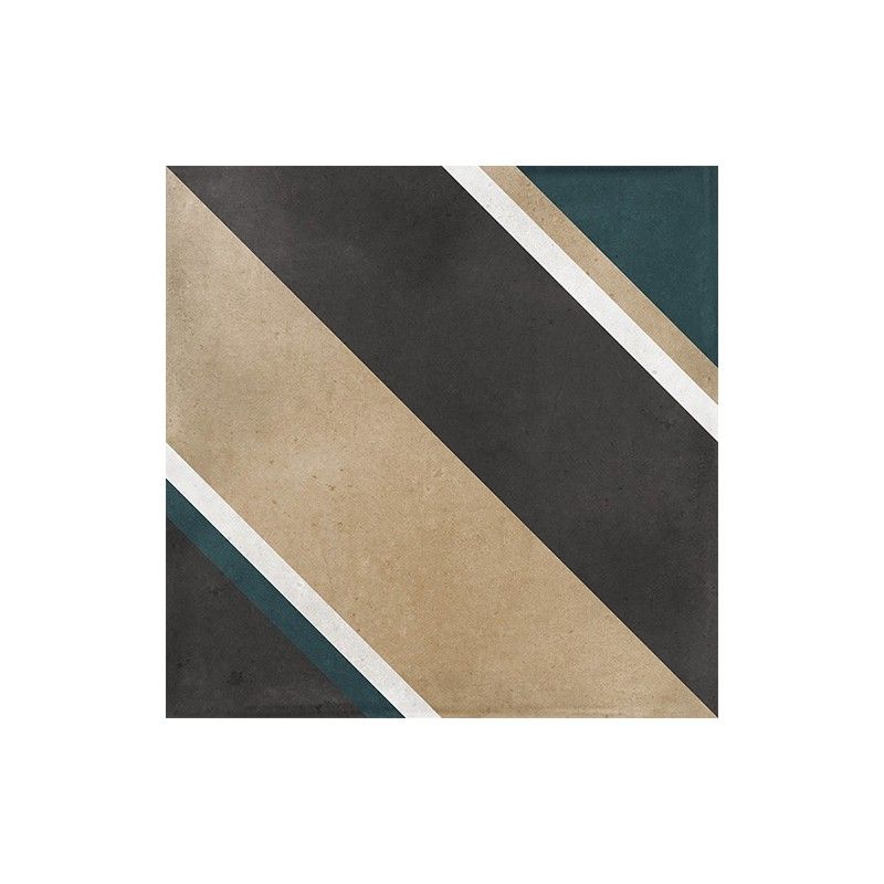 SMALL SMLL TREND DIAGONAL BLACK 10x10 - LA FABBRICA 180233 LA FABBRICA - 1