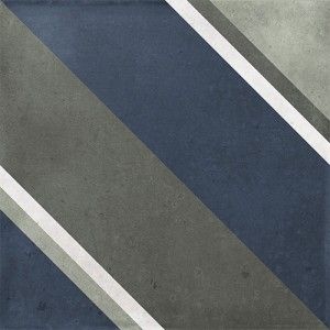 SMALL SMLL TREND DIAGONAL NAVY 10x10  - LA FABBRICA 180239 LA FABBRICA - 1