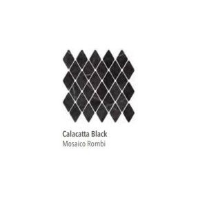 CHARM EXPERIENCE CALACATTA BLACK MOSAIK ROMBI GELAEPPT  31X33,5 - ITALGRANITI CH03MRBL ITALGRANITI GROUP - 1