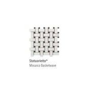 LUX EXPERIENCE STATUARIETTO MOSAICO BASKETWAVE FADE 30X30 - ITALGRANITI MW01MBWFA ITALGRANITI GROUP - 1