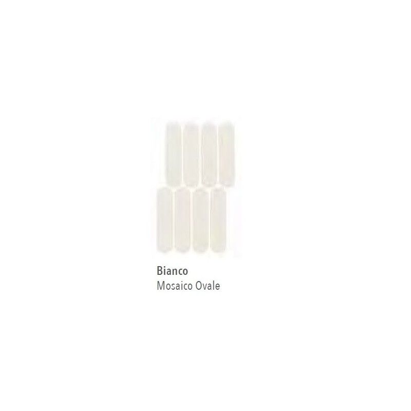 NUANCES BIANCO MOSAIK OVALE 19,5X37 - ITALGRANITI NU01MOV ITALGRANITI GROUP - 1