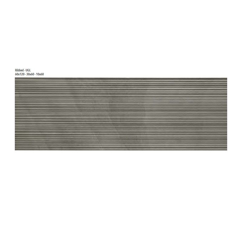 SHALE ASH RIBBED RETTIFICATO  30X60 - ITALGRANITI SL0463R ITALGRANITI GROUP - 1