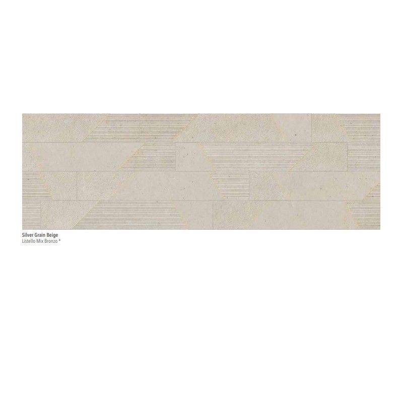 SILVER GR.BEIGE LIST.MIX BRONZO 120X20 - ITALGRANITI SI02EAMB ITALGRANITI GROUP - 1