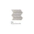 SILVER GR.GREY MOSAIK CHEVRON MIX 30,5X33 - ITALGRANITI SI03MCM ITALGRANITI GROUP - 1