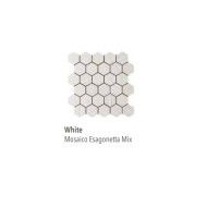 SILVER GR.WHITE MOSAIQUE ESAGONETTA MIX 30X31 - ITALGRANITI SI01MESM ITALGRANITI GROUP - 1