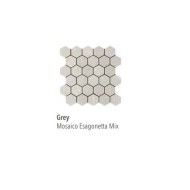 SILVER GR.GREY MOSAICO ESAGONETTA MIX 30X31 - ITALGRANITI SI03MESM ITALGRANITI GROUP - 1