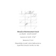 MARMOSMART MOSAICO STATUARIO SMART HONED 5X10 30x30 - CASALGRANDE PADANA 12704754 CASALGRANDE PADANA - 1