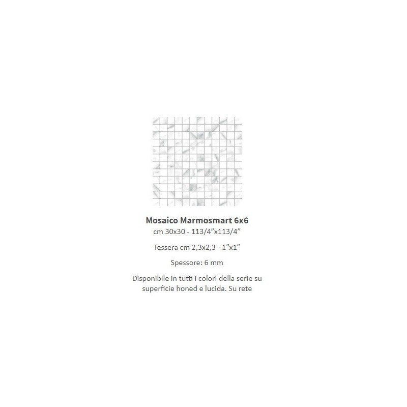 MARMOSMART MOSAIQUE FOSSENA SMART POLI 30x30 - CASALGRANDE PADANA 12705110 CASALGRANDE PADANA - 1