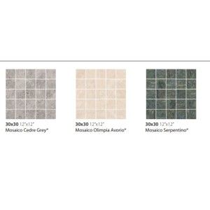 MOSAIQUE UNIONSTONE 2 OLIMPIA AVORIO 30X30 - CERAMICA SANT'AGOSTINO CSAMOLAV30 CERAMICA SANT'AGOSTINO - 1