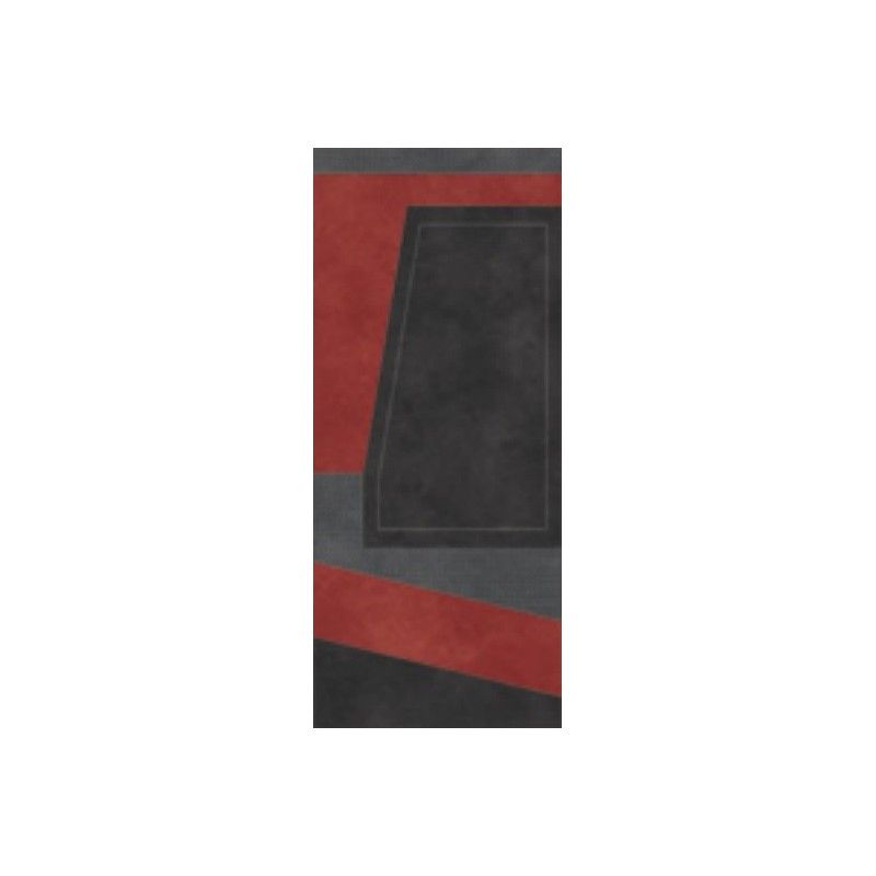 KORIUM  ANTHRACITE RED DIAGONAL C 120X280 - Tonino Lamborghini 167542 TONINO LAMBORGHINI - 1