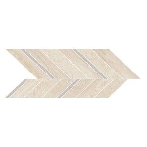 MYSTONE TRAVERTINO NAVONA MOSAICO FRECCIA 19,8X52,21 cm - Marazzi M9Q5