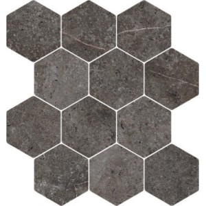LANDSTONE ESAGONA CIRCLE 30X34 CARBON - NOVABELL LST227N NOVABELL - 1