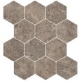 LANDSTONE ESAGONA CIRCLE 30X34 EARTH - NOVABELL LST667N NOVABELL - 1