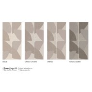 MASHUP DOLOMIA GRIGIO SCURO DECORO 60,4X120,8 SQ. - FIORANESE CERAMICHE  DID627R FIORANESE CERAMICHE - 1