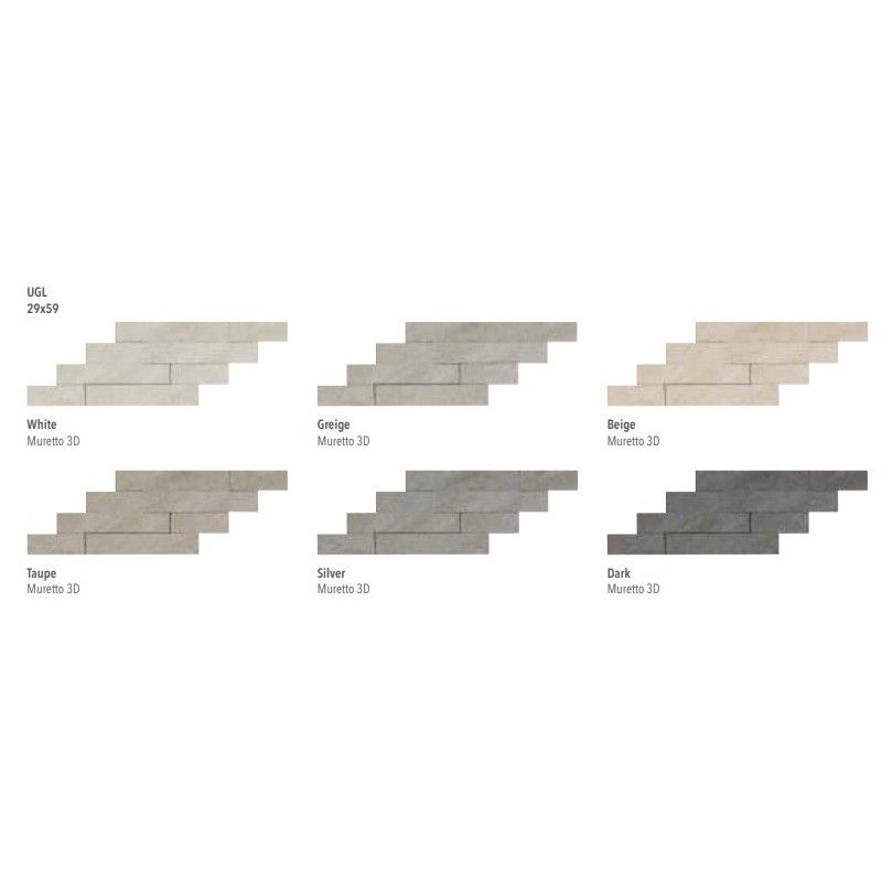 ORIGINS  DARK BRICK 3D 29X59 - ITALGRANITI OG06MD ITALGRANITI GROUP - 1