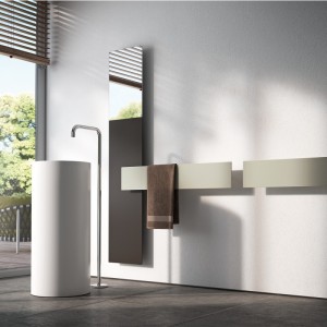 Tavola Specchio  V  Radiateur  171 x 35 emp. 5  (cm) Antrax TVSV171035 ANTRAX - 2