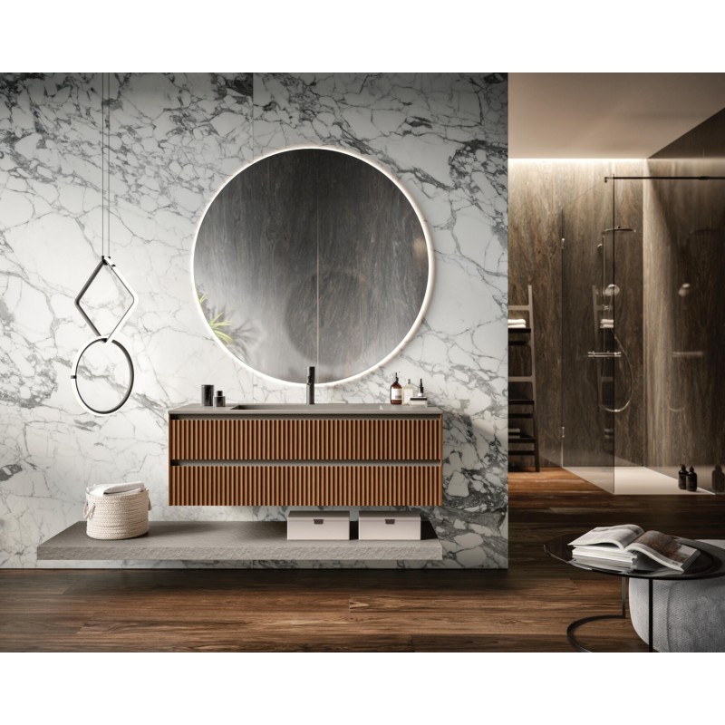 Tricot 06 Mobile Bagno 933 Gessato Noce Canaletto GbGroup GB GROUP - 2