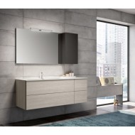 Smart 09 Badezimmerschrank 969 Silber Eiche GbGroup GB GROUP - 1