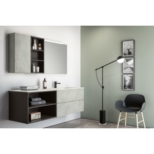 Armoire de salle de bain Smart 11 959 Beton GbGroup GB GROUP - 1