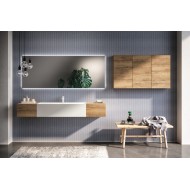 Cubik 05 Badezimmerschrank 254 Slawonische Eiche GbGroup GB GROUP - 1