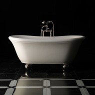 Aurora Bijoux Baignoire en  white tec 171LxH73,5xD87 avec les pieds Sfera DEVON&DEVON - 1