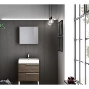 Matrix 04 Bathroom Cabinet 967 Coffee Oak GbGroup GB GROUP - 1