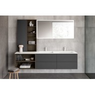 Moon 02 Bathroom Cabinet 047 Graphite GbGroup GB GROUP - 1