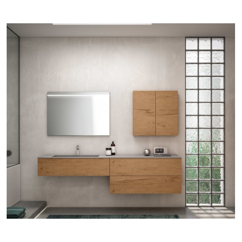 Meuble de salle de bain Moon 03 961 Nativo Cotto GbGroup GB GROUP - 1