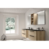 Moon 08 Meuble de Salle de Bain 948 Vintage Havana GbGroup GB GROUP - 1