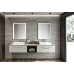 Moon 13 Bathroom Cabinet 959 Beton GbGroup GB GROUP - 1