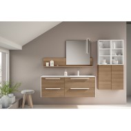 Moon 14 Bathroom Cabinet 950 Copper Elm GbGroup GB GROUP - 1
