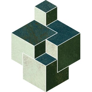 FLAMED MIX NAT MOSAIK CUBE 28,5X31,5 - CERAMICAS APARICI  - 1