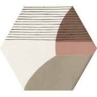 LINED INSPIRATION HEXAGON 25X29 - CERAMICAS APARICI APARICI CERAMICA - 1