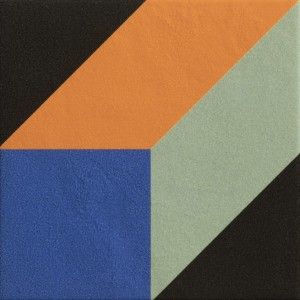 MARGHERITA KITE BLACK 20,5X20,5 - MUTINA NDM62 01 MUTINA - 1