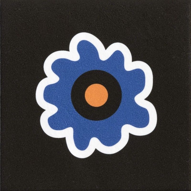 MARGHERITA ANTI SLIP  FLOWER BLACK 20,5X20,5 - MUTINA AS-NDM52 01 MUTINA - 1