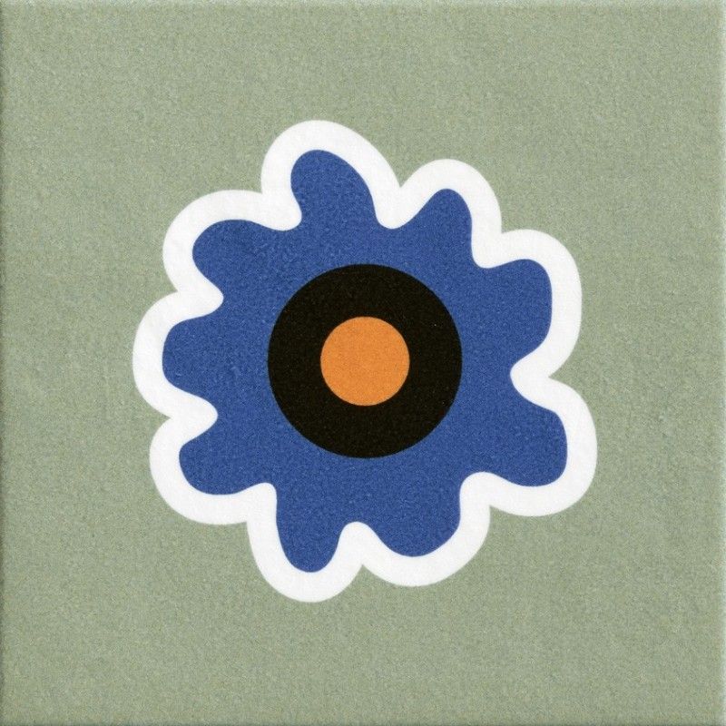 MARGHERITA ANTI SLIP  FLOWER GREEN 20,5X20,5 - MUTINA AS-NDM54 01 MUTINA - 1