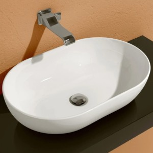 WEIßES AUFSATZWASCHBECKEN APP 62 - Ceramica Flaminia AP62A