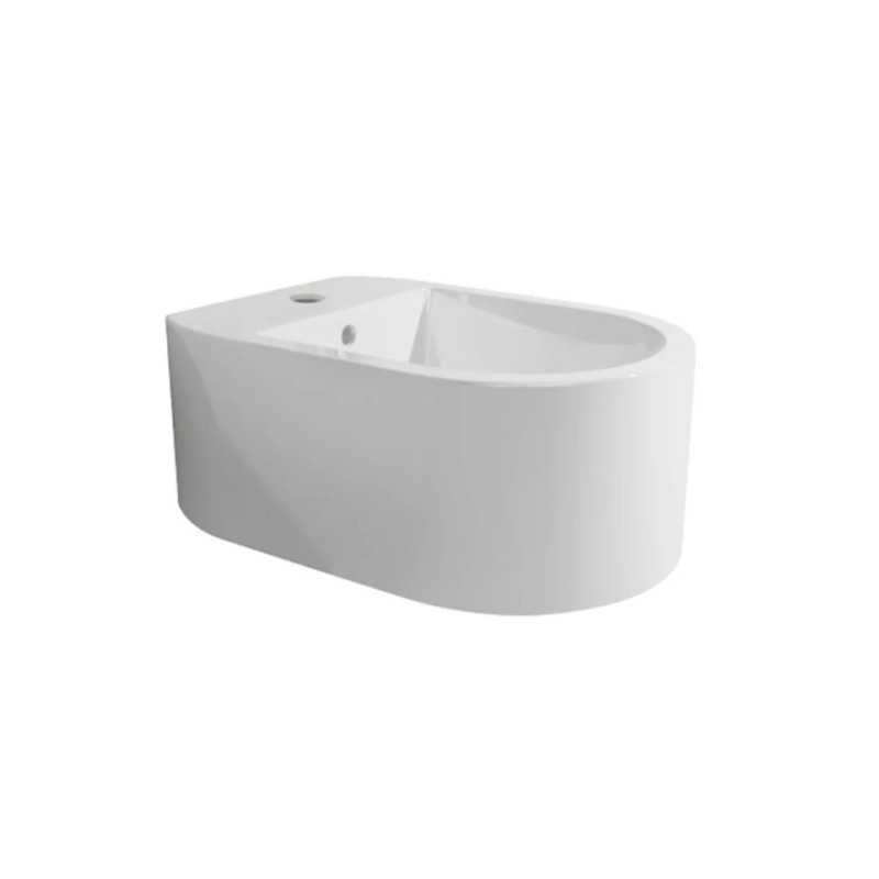 WAND-BIDET ASTRA goclean EINLOCH WEISS - Ceramica Flaminia AS118G