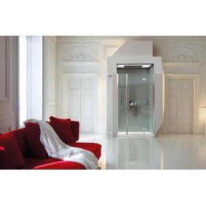 SINTESI Shower Enclosure with Swing Door VISMARA VETRO VISMARA VETRO - 1