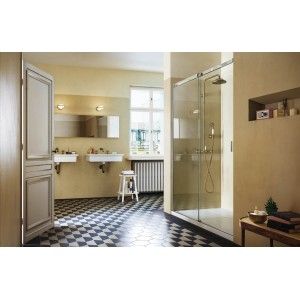 8000 SERIES VISMARA VETRO Cabine de douche avec porte coulissante VISMARA VETRO - 1