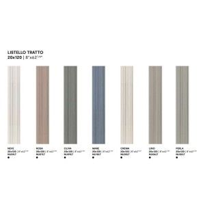 DECORA NEVE LISTELLO TRATTO 6MM 120X20- IMPRONTA NU01LT IMPRONTA - 1