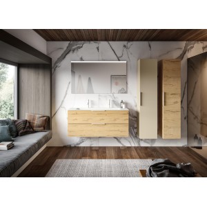 Meuble de salle de bain Uniq 06 960 Nativo Naturale GbGroup