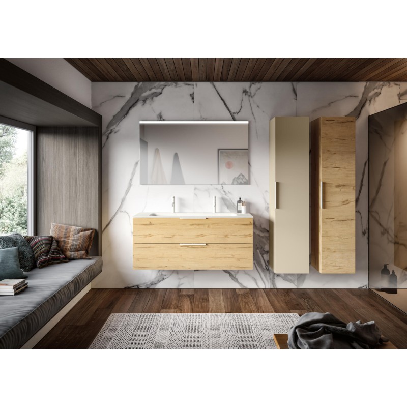 Uniq 06 Badezimmerschrank 960 Nativo Naturale GbGroup
