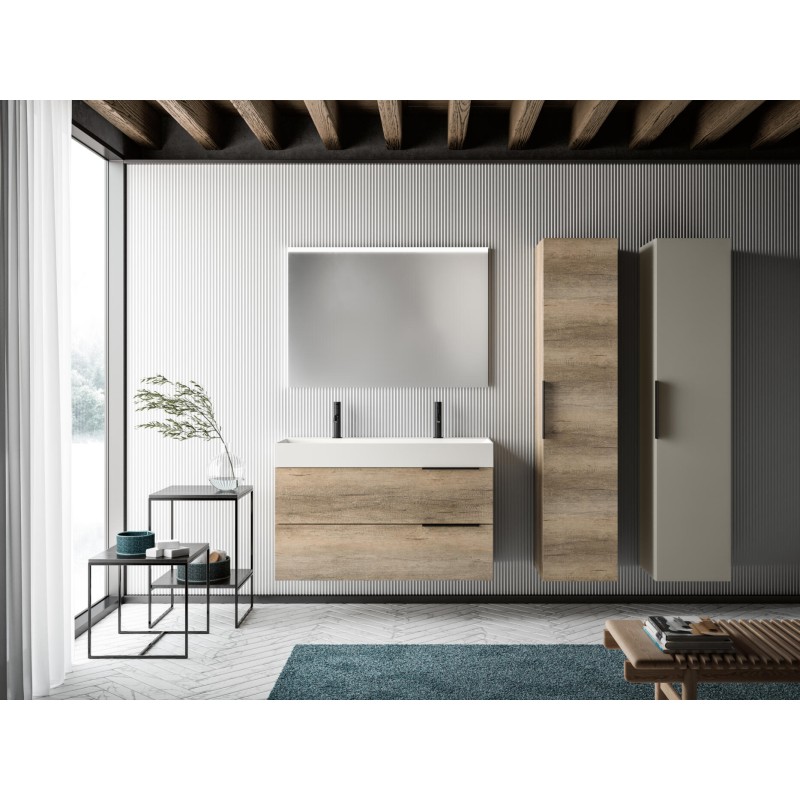 Uniq 10 Badezimmerschrank 948 Vintage Havana GbGroup