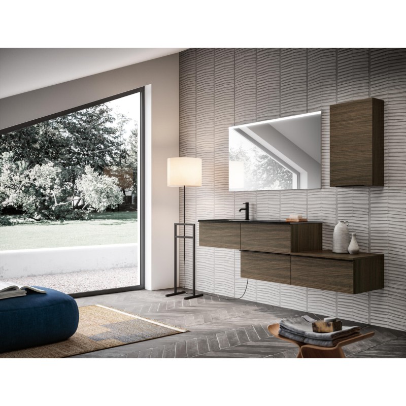 Timeless 01 Meuble Salle de Bain 967 Chêne Café GbGroup