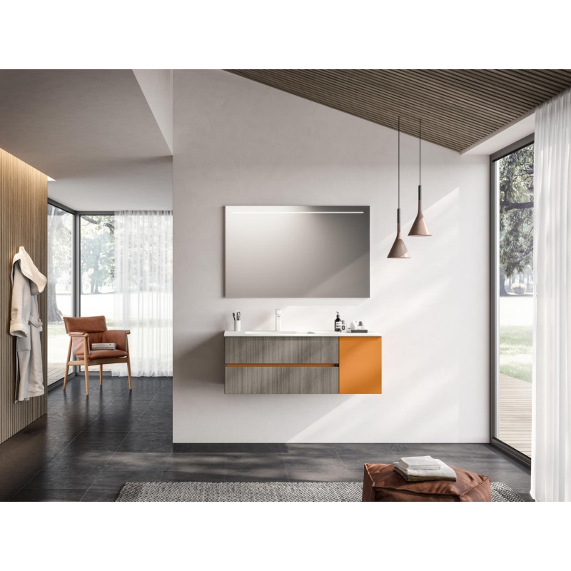 Wild 01 Mobile Bagno 935 Rovere Titanio GbGroup